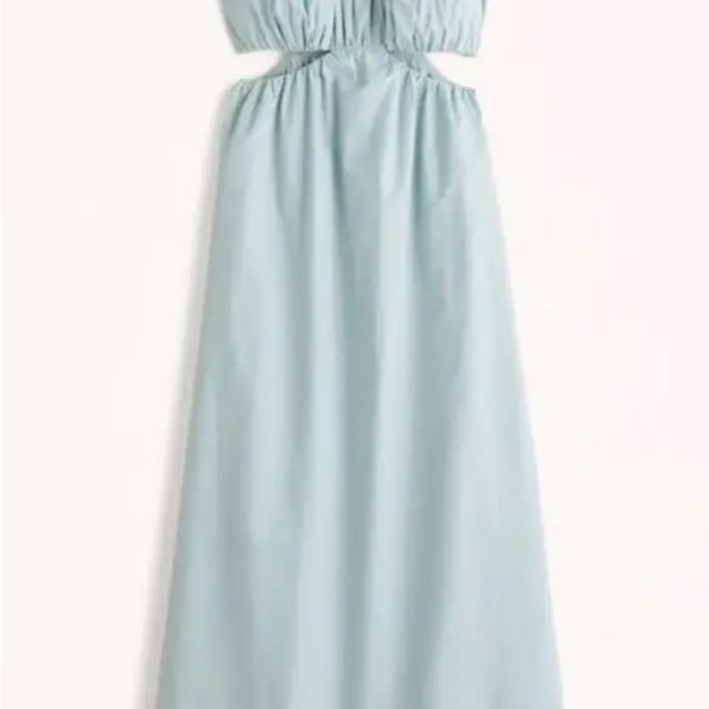 Abercrombie & Fitch Women's Bubble Top Maxi Dress
